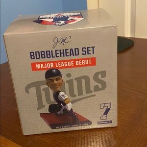 Joe Mauer never soled bobble head